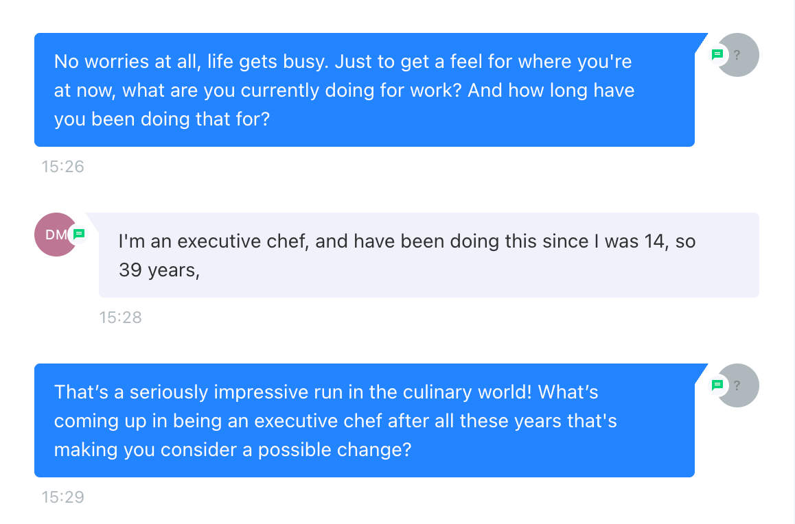 Situation questioning